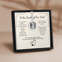 Load image into Gallery viewer, Personalized Dog Dad Leader of the Pack Keychain
