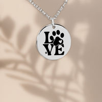 Load image into Gallery viewer, From Your Pet: “You Completed Me” Necklace – Gift for Pet Parents in Gold, Rose Gold, or Silver
