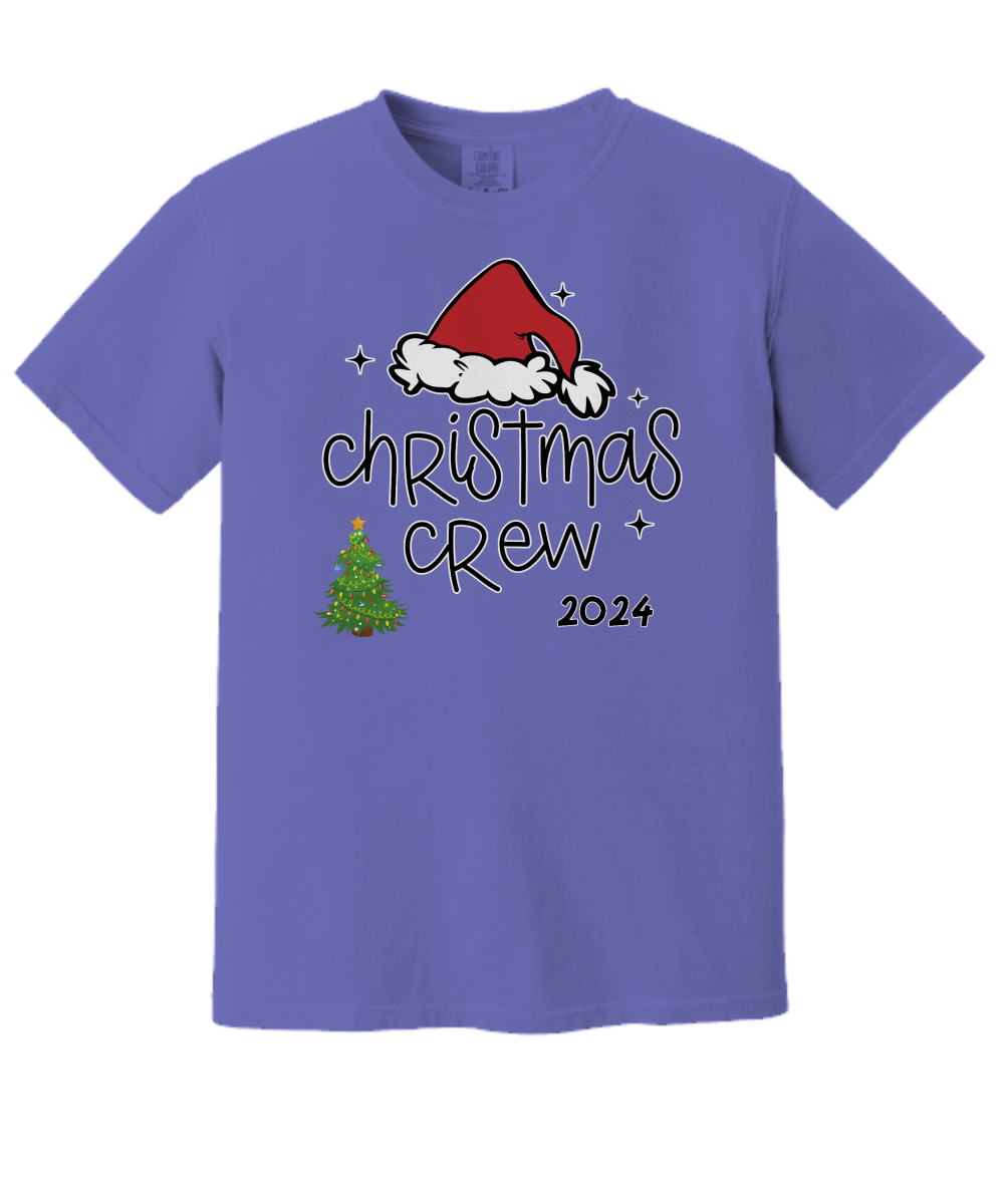 Christmas Crew Shirt, Matching Family Christmas Shirts 2024, Christmas Crew Squad Shirt, 2024 Christmas Crew Squad Shirts