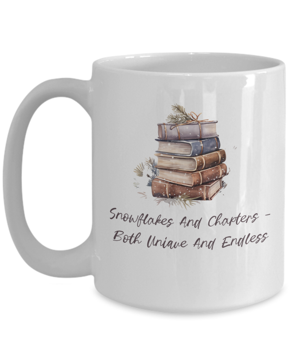 Cozy Winter Reading Mug, Book Lover Coffee Mug, Winter Bookish Coffee Mug, Book Lover Mug, Reading Coffee Mug, Reading Mug