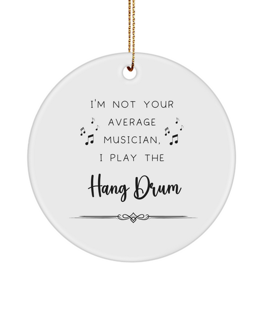 Hang Drum Coffee Ornament, Gifts for Best Musician Ever, Gift for Hang Drum Player, Christmas, Birthday, Event Keepsake