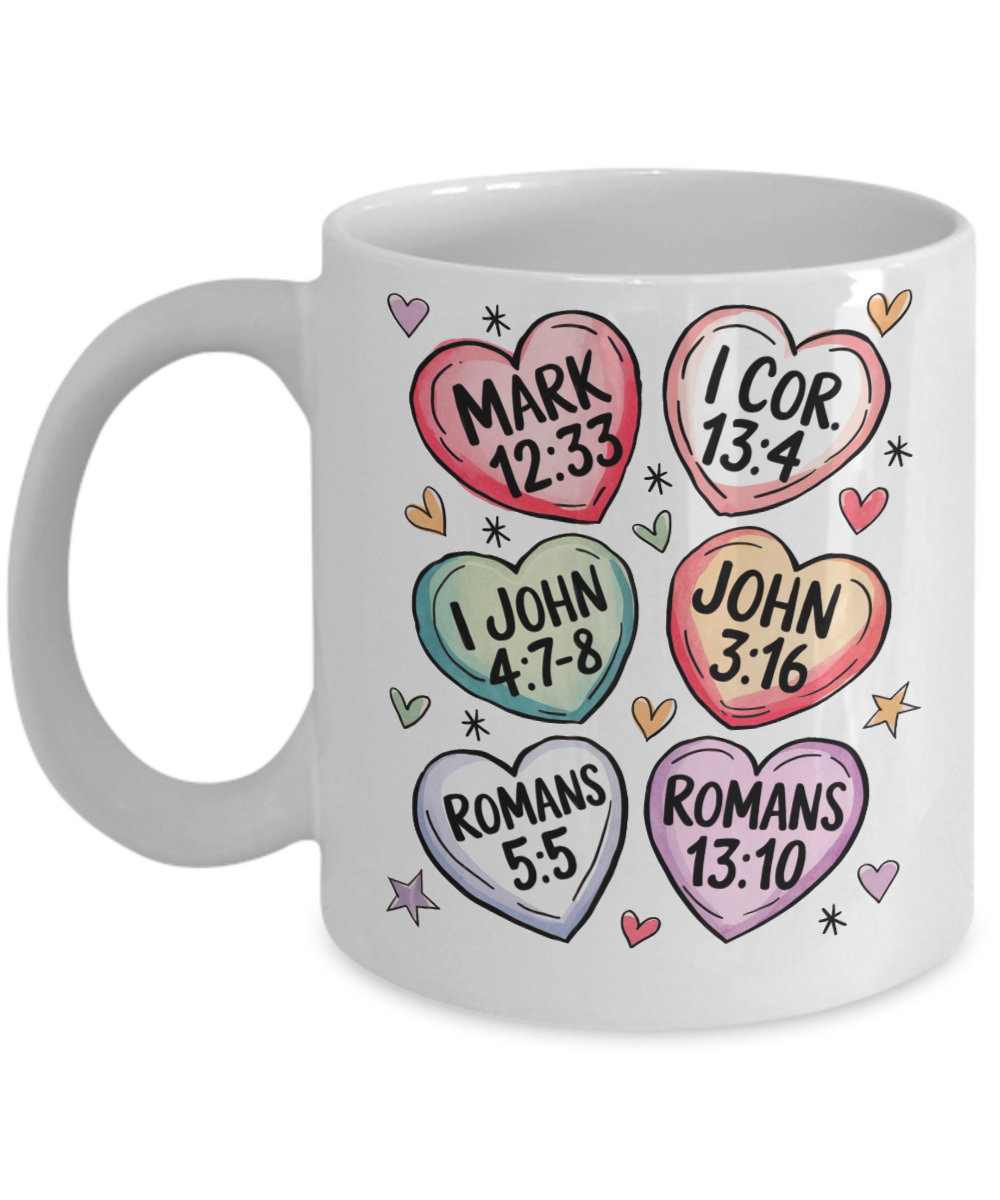 Valentines Bible Verse Mug