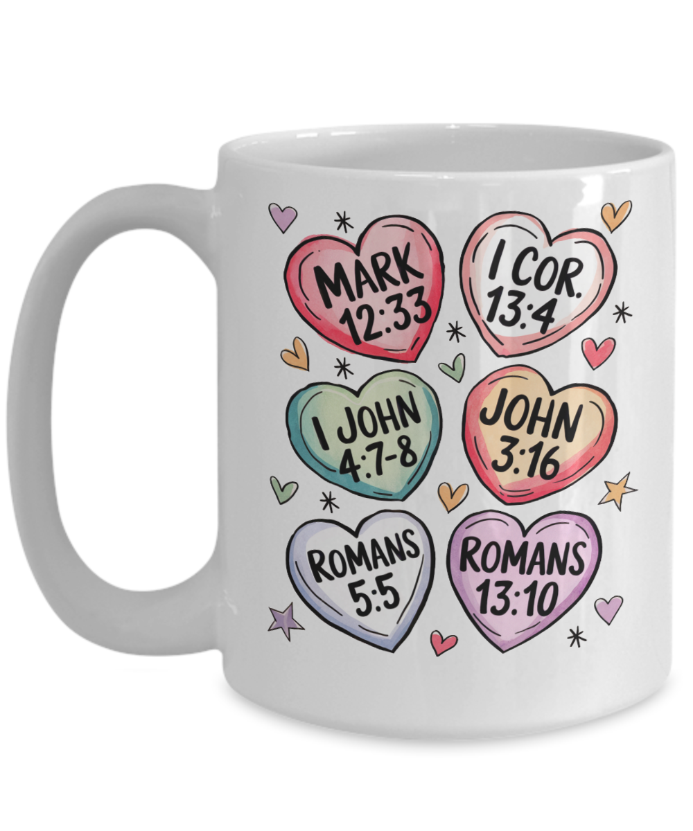 Valentines Bible Verse Mug