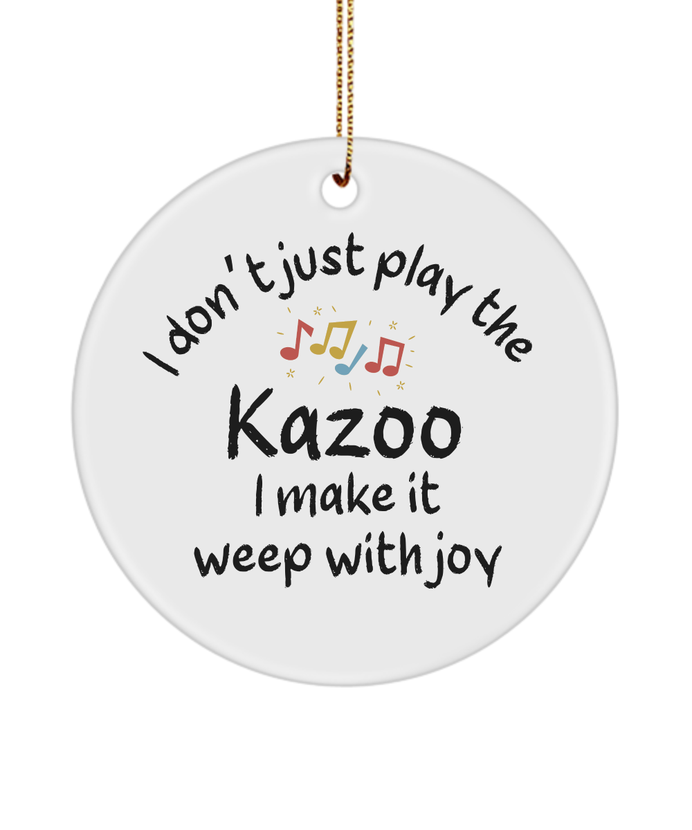 Kazoo Ornament, Gifts For Musicians, Gift For Kazoo Player, Music Gift, Music Lover Gift, Musician Gifts