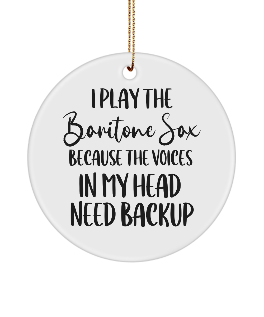 Baritone Sax Ornament, Gifts For Musicians, Gift For Baritone Sax Player, Music Gift, Music Lover Gift, Musician Gifts