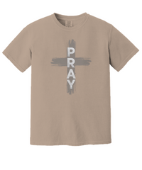 Load image into Gallery viewer, Pray Shirt, Faith Shirt, Jesus Shirt, Pray On It, Pray Over It, Pray Through It Shirt, Christian Shirt, Comfort Colors®
