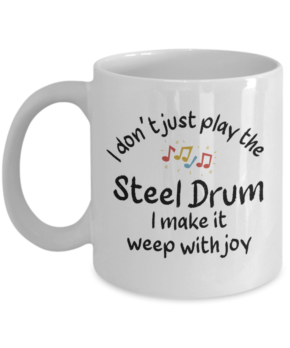 Steel Drum Mug, Gifts For Musicians, Music Gift, Music Lover Gift, Musician Gifts, Gift For Steel Drum Player