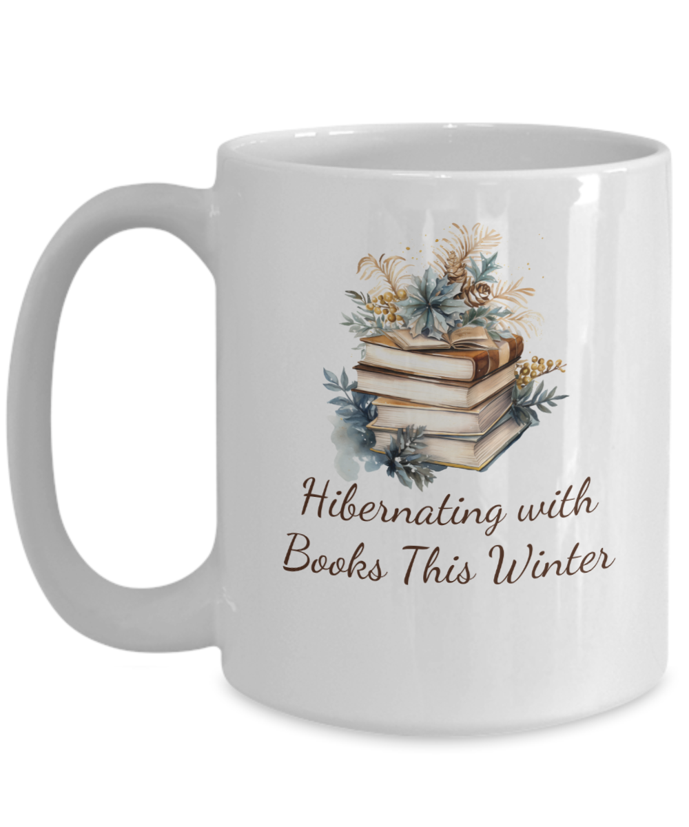 Cozy Winter Reading Mug, Book Lover Coffee Mug, Reading Mug, Winter Bookish Coffee Mug, Book Lover Mug, Reading Coffee Mug