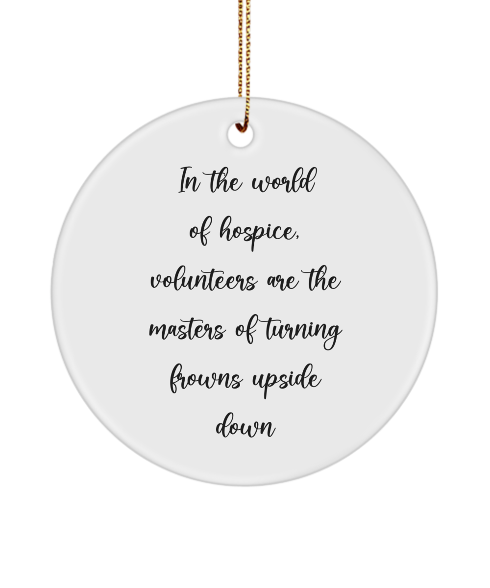 Hospice Volunteer Appreciation Ornament, Gift for Hospice Nurse, Hospice Gift, Caregiver Gift, Volunteer Gift, Gift for Hospice Volunteer