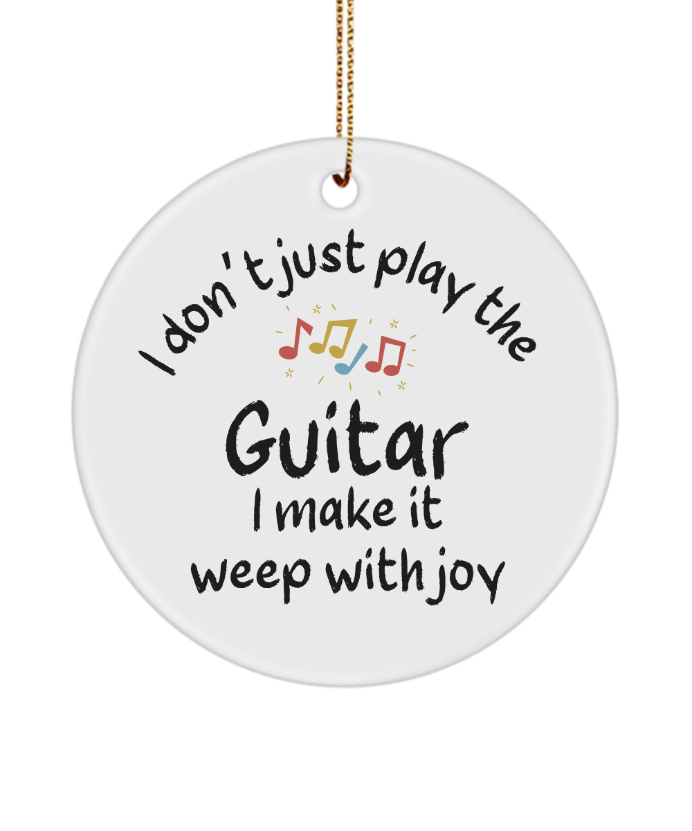 Guitar Ornament, Gifts For Musicians, Gift For Guitar Player, Music Gift, Music Lover Gift, Musician Gifts