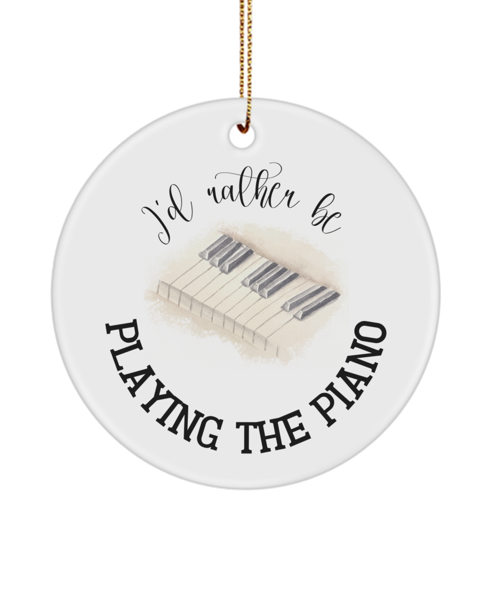 Piano Ornament, Gift for Pianist, Gift for Piano Player, Piano Teacher Gift, Keyboard Player Keepsake, Piano Lover Ornament, Piano Gift