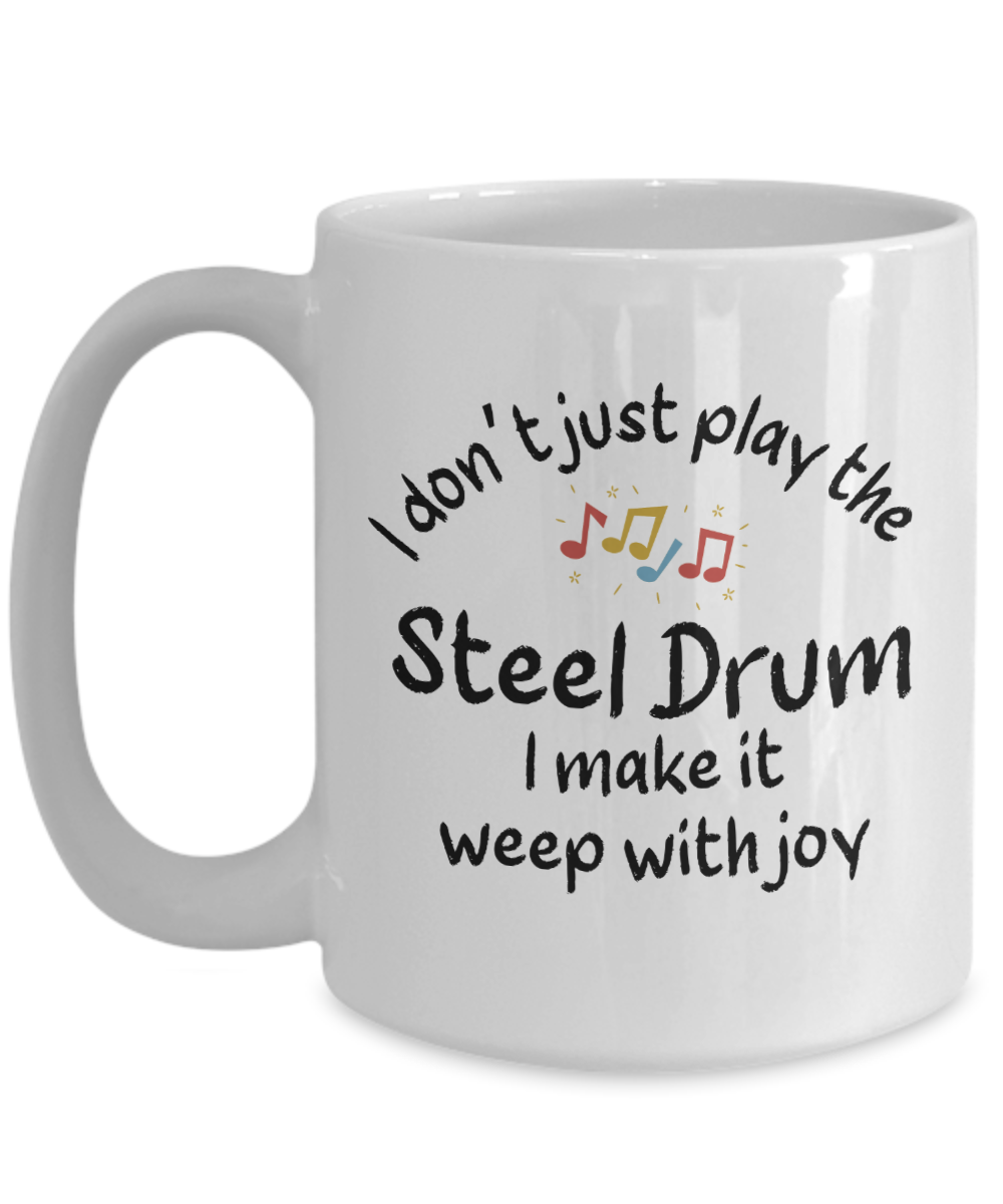 Steel Drum Mug, Gifts For Musicians, Music Gift, Music Lover Gift, Musician Gifts, Gift For Steel Drum Player