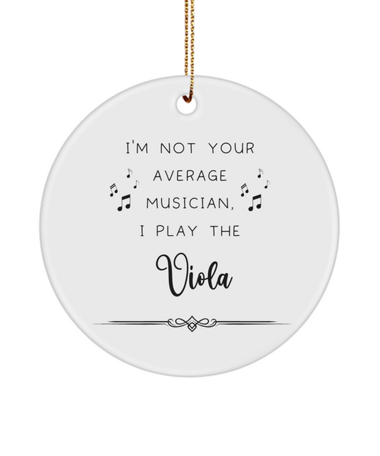 Viola Coffee Ornament, Gifts for Best Musician Ever, Gift for Viola Player, Christmas, Birthday, Event Keepsake