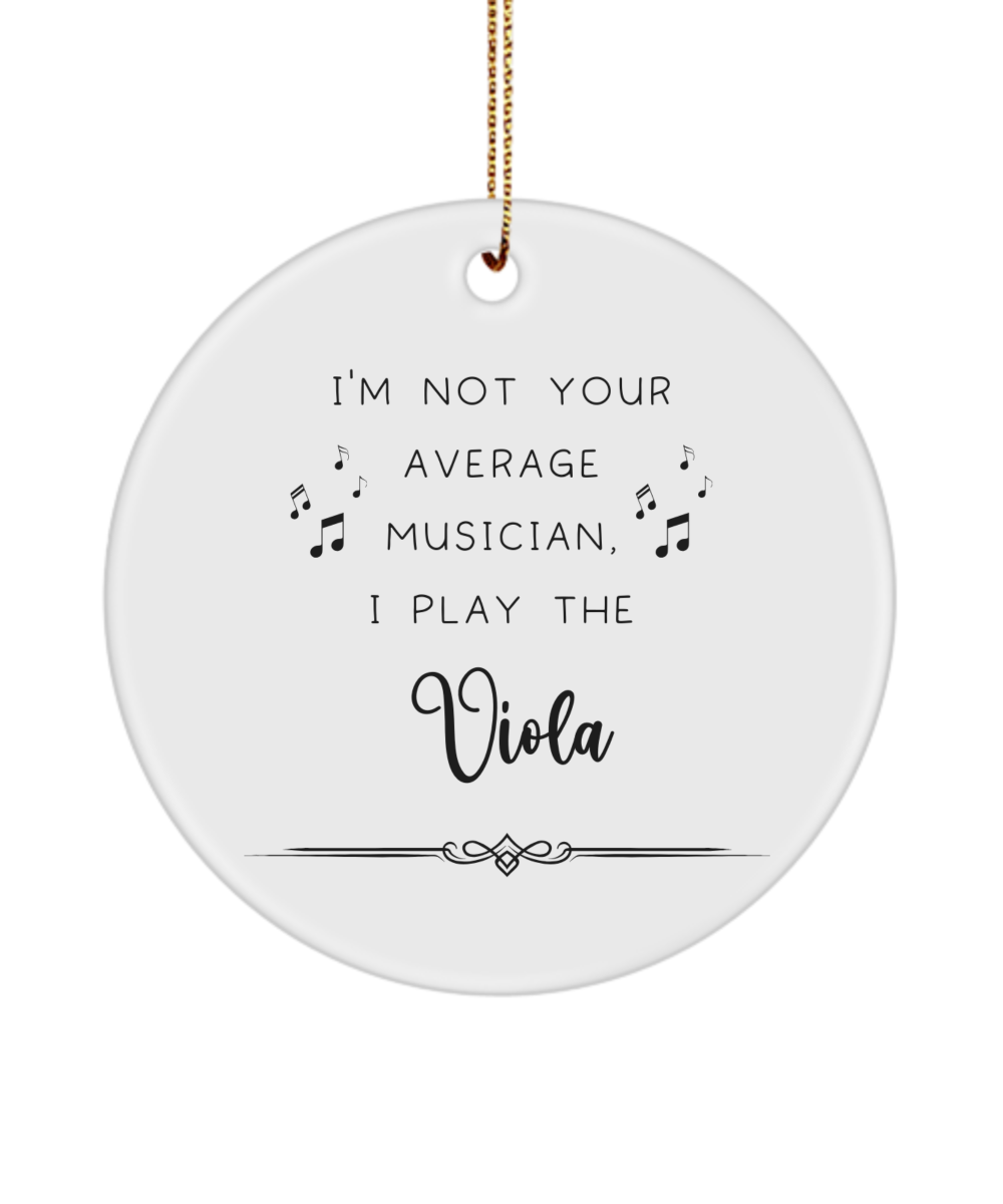 Viola Coffee Ornament, Gifts for Best Musician Ever, Gift for Viola Player, Christmas, Birthday, Event Keepsake