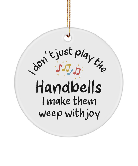 Handbells Ornament, Gifts For Musicians, Gift For Handbells Player, Music Gift, Music Lover Gift, Musician Gifts