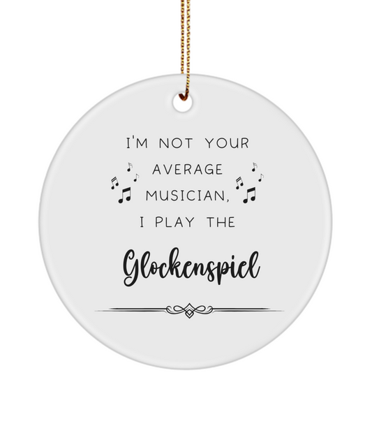 Glockenspiel Coffee Ornament, Gifts for Best Musician Ever, Gift for Glockenspiel Player, Christmas, Birthday, Event Keepsake