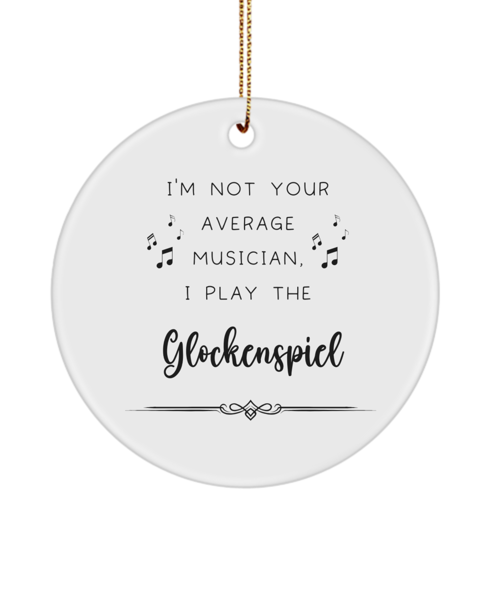 Glockenspiel Coffee Ornament, Gifts for Best Musician Ever, Gift for Glockenspiel Player, Christmas, Birthday, Event Keepsake