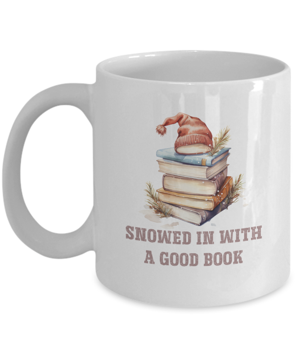 Cozy Winter Reading Mug, Book Lover Coffee Mug, Book Lover Mug, Reading Coffee Mug, Reading Mug, Winter Bookish Coffee Mug