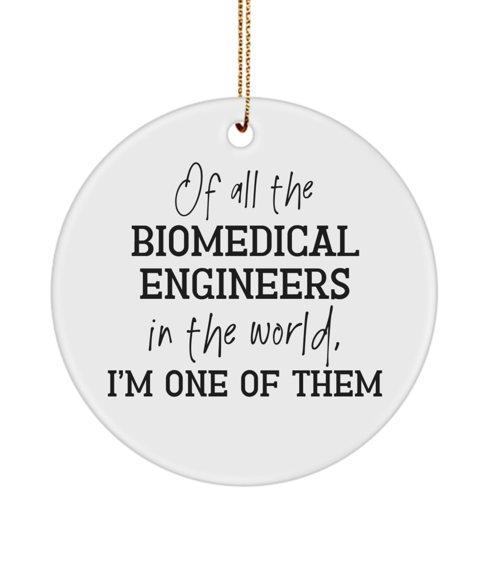 Biomedical Engineer Ornament, Gift for Biomedical Engineer, Biomedical Engineering Student Gift, Biomedical Engineer Graduation Gift