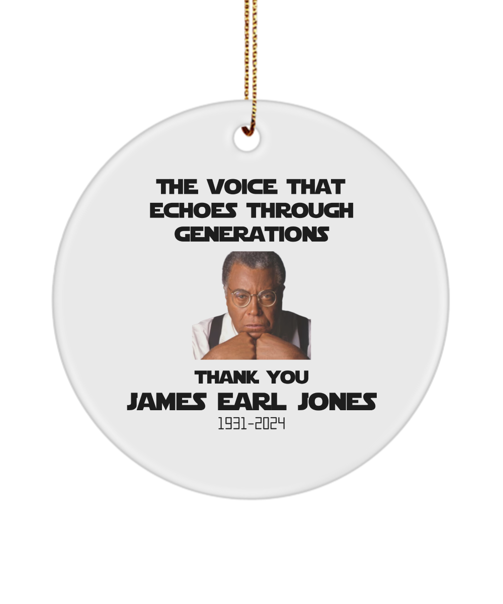 James Earl Jones Memorial Ornament, James Earl Jones Voice, James Earl Jones Inspiring Generations Keepsake