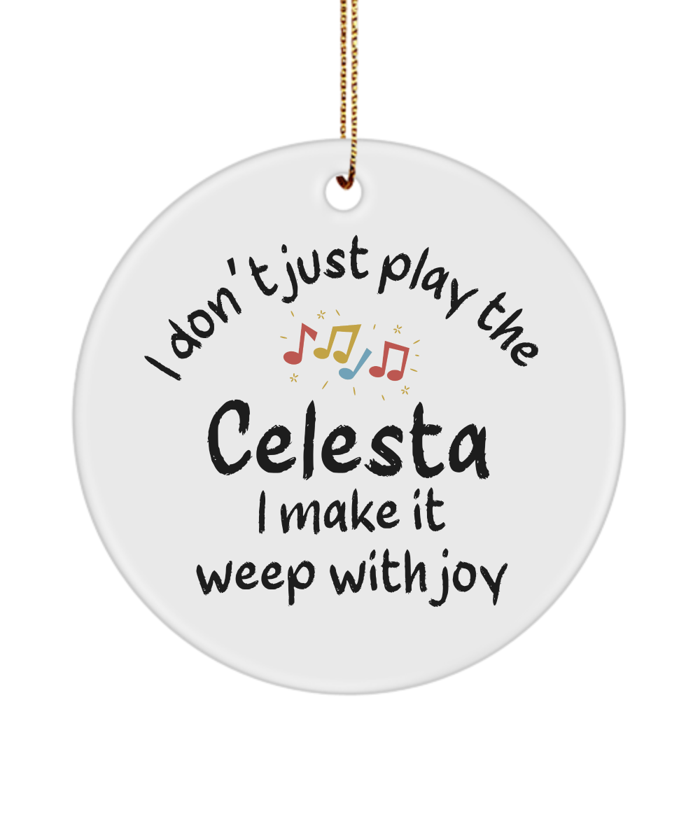 Celesta Ornament, Gifts For Musicians, Gift For Celesta Player, Music Gift, Music Lover Gift, Musician Gifts