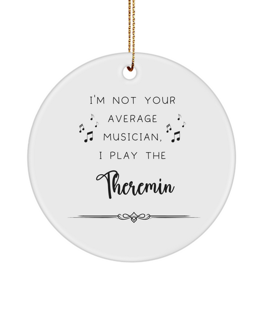 Theremin Coffee Ornament, Gifts for Best Musician Ever, Gift for Theremin Player, Christmas, Birthday, Event Keepsake