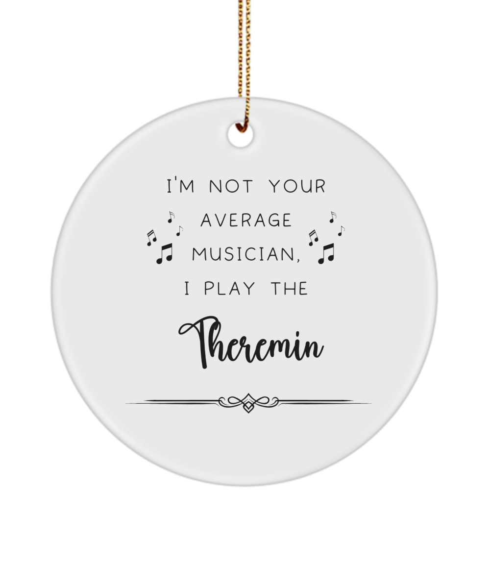 Theremin Coffee Ornament, Gifts for Best Musician Ever, Gift for Theremin Player, Christmas, Birthday, Event Keepsake