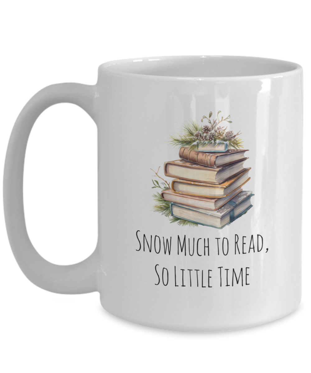 Cozy Winter Reading Mug, Reading Mug, Winter Bookish Coffee Mug, Book Lover Mug, Book Lover Coffee Mug, Reading Coffee Mug