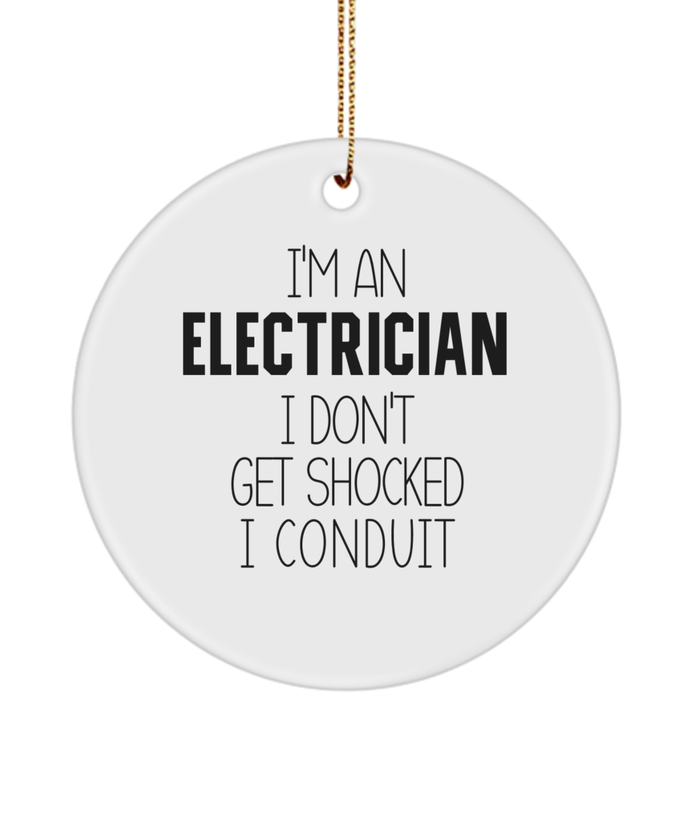 Electrician Gifts, Gift for Electrician, Handyman Gift, Contractor Gift, Funny Electrician Gifts, Sparky Gift, Electrician Ornament