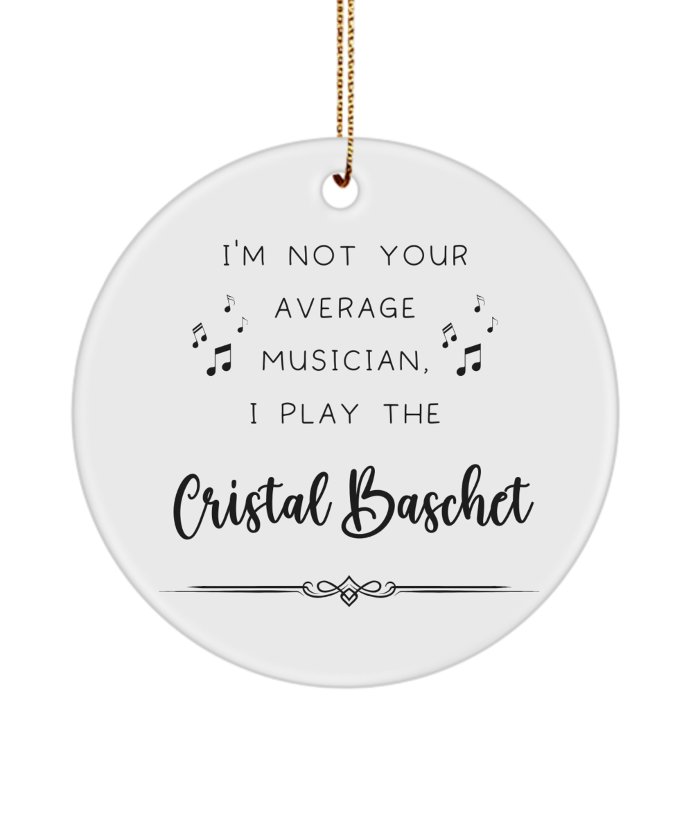 Cristal Baschet, Coffee Ornament, Gifts for Best Musician Ever, Gift for Cristal Baschet Player, Christmas, Birthday, Event Keepsake