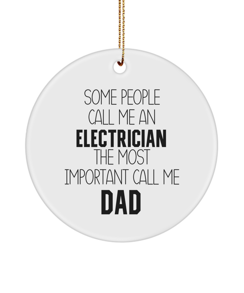 Electrician Gifts, Gift for Electrician, Contractor Gift, Funny Electrician Gifts, Sparky Gift, Handyman Gift, Electrician Ornament