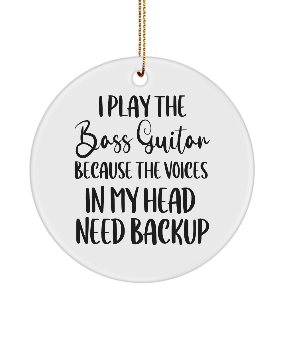 Bass Guitar Ornament, Gift For Bass Guitar Player, Gifts For Musicians, Music Gift, Music Lover Gift, Musician Gifts