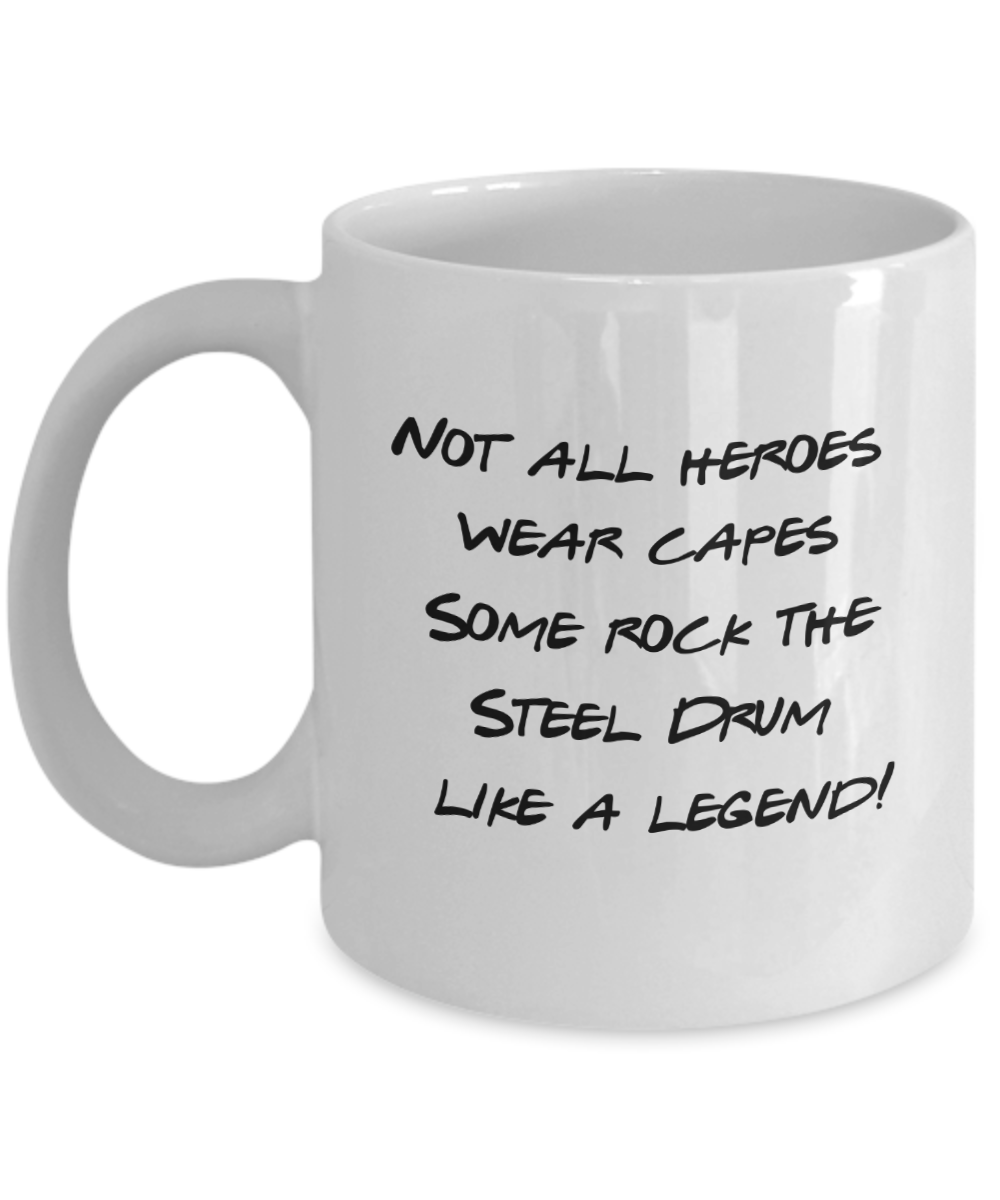 Steel Drum Mug, Gift For Steel Drum Player, Gifts For Musicians, Music Gift, Music Lover Gift, Musician Gifts