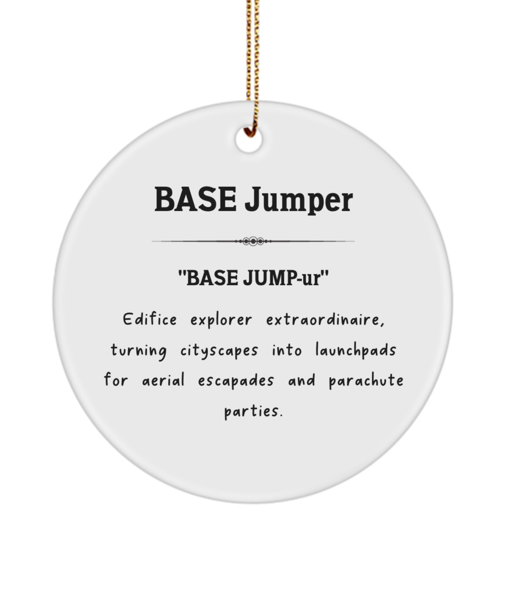 Base Jumper Gift, Gift for Base Jumper, Extreme Sports Gift, Parachute Gift, Adrenaline Junkie Gift, Adventure Lover Gift, Thrill Seeker Gift