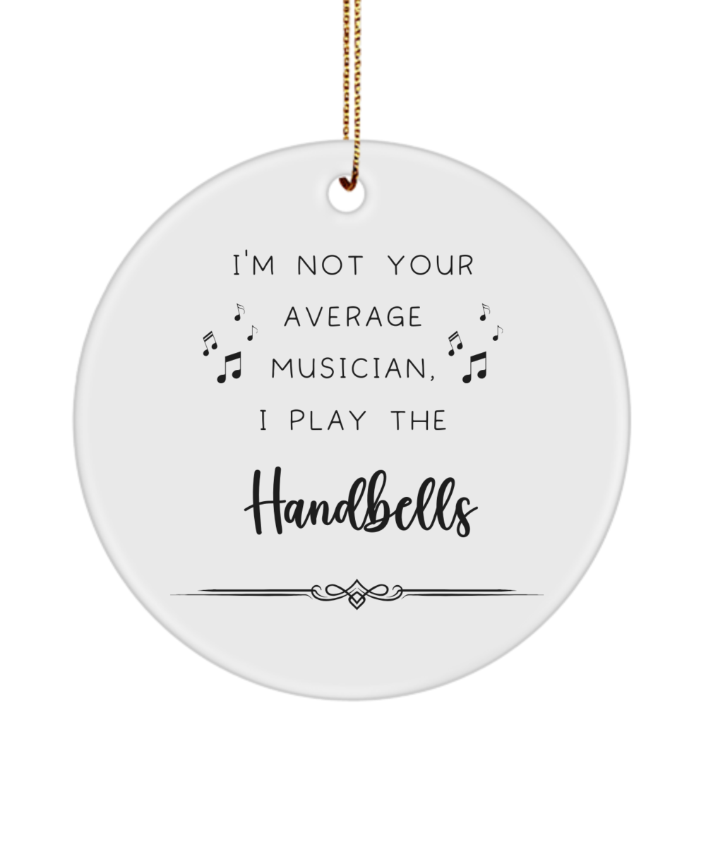 Handbells Coffee Ornament, Gifts for Best Musician Ever, Gift for Handbells Player, Christmas, Birthday, Event Keepsake