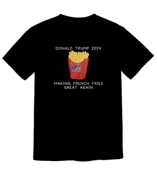 Trump French Fry Shirt, 2024 Trump Shirt, Making French Fries Great Again Shirt