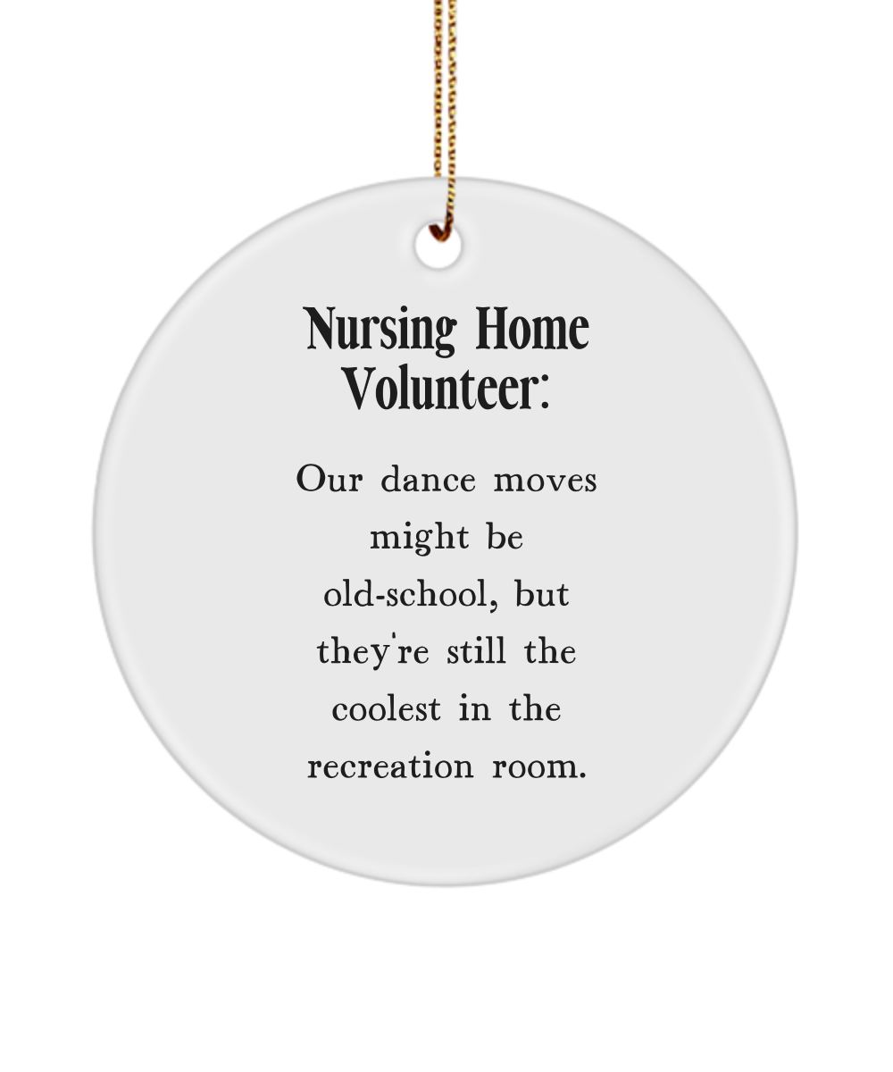 Volunteer Gift, Nursing Home Gift, Elder Care Keepsake, Thank You Gift, Senior Citizen Ornament, Healthcare Worker Gift, Caregiver Gift