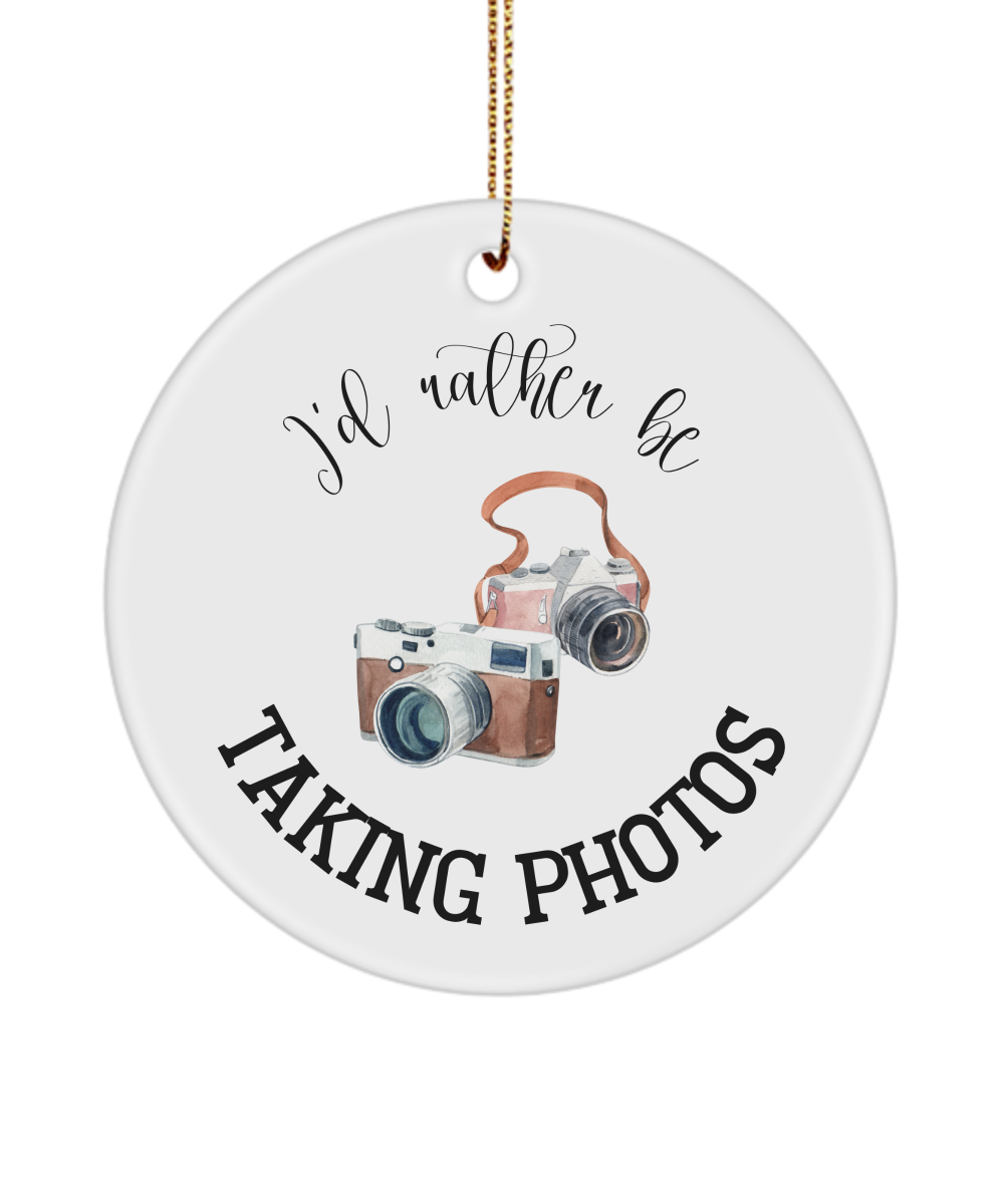 Photographer Gift, Camera Ornament, Gift for Photographer, Photography Gift, Photo Lover Gift, Camera Lover Gift, DSLR Lover Present