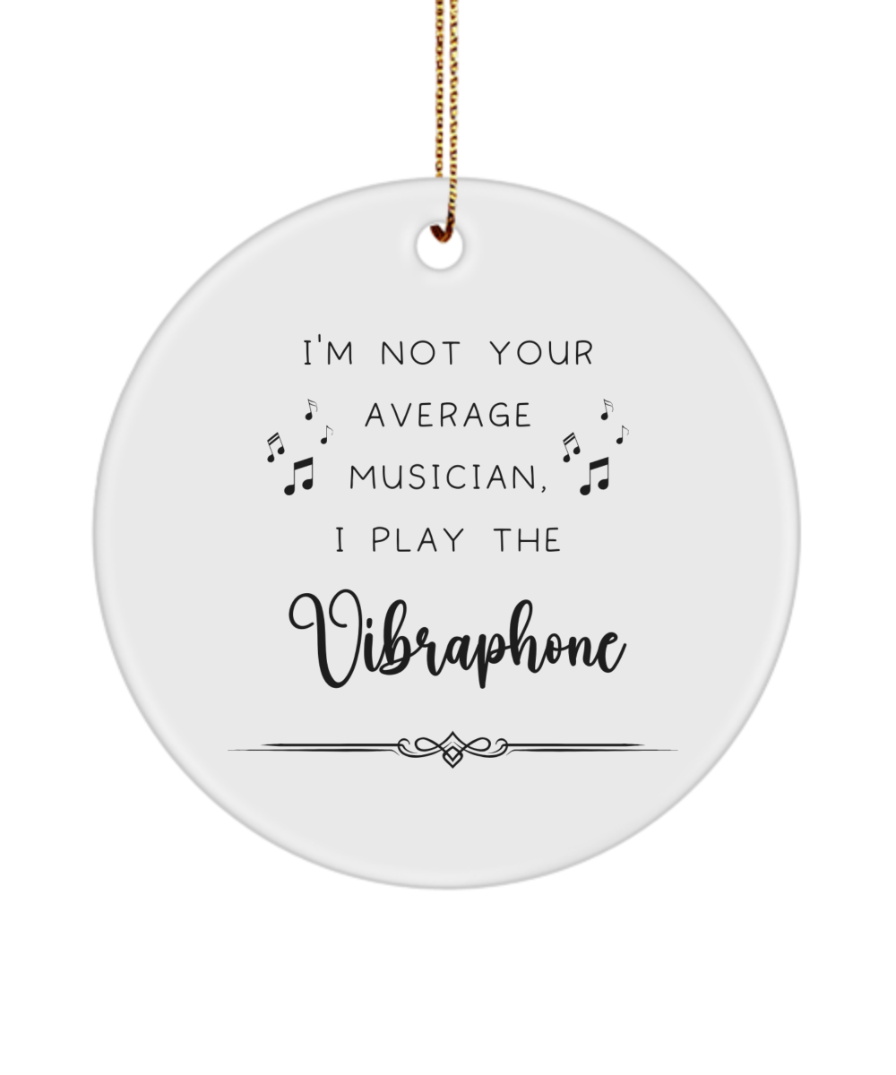 Vibraphone Coffee Ornament, Gifts for Best Musician Ever, Gift for Vibraphone Player, Christmas, Birthday, Event Keepsake