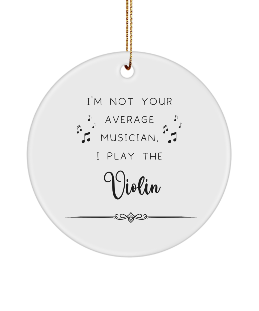 Violin Coffee Ornament, Gifts for Best Musician Ever, Gift for Violin Player, Christmas, Birthday, Event Keepsake