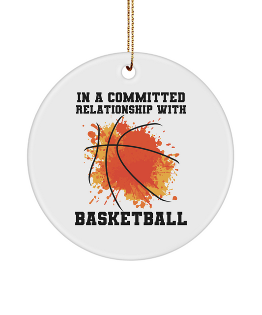 Basketball Ornament, Basketball Coach Ornament, Sports Ornament, Basketball Coach, Basketball Team Gift, Coach Ornament, Basketball Gift