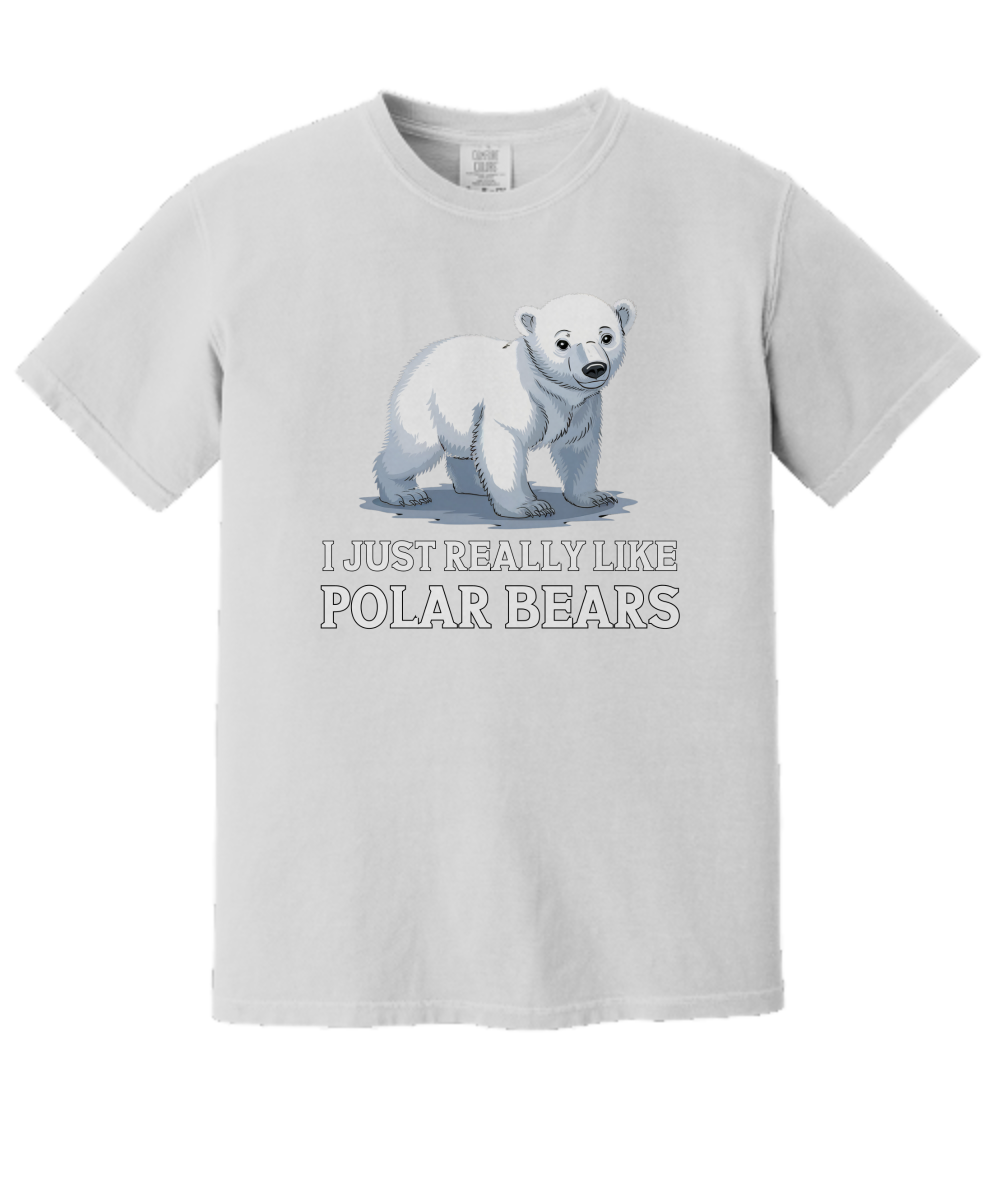 Polar Bear Shirt Women, I Like Polar Bears Shirt, Polar Bear Gifts, Polar Bear Tshirt, Polar Bear T Shirt, Polar Bear T-shirt