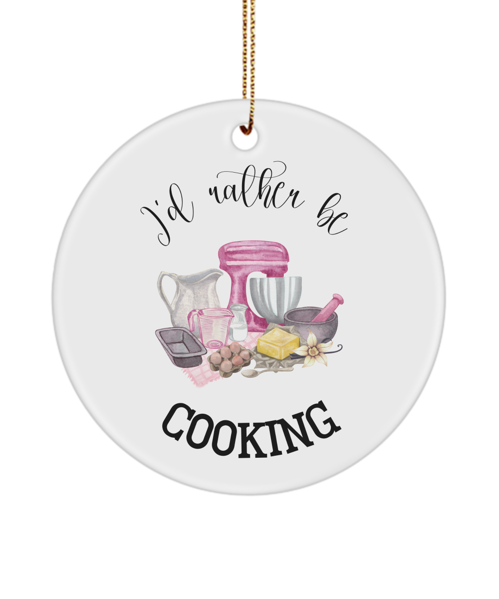 Cooking Ornament, Gift for Chef, Culinary Gift, Foodie Gift, Cook’s Ornament, Cooking Lover Gift, Kitchen Ornament, Home Cook Gift