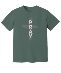 Load image into Gallery viewer, Pray Shirt, Faith Shirt, Jesus Shirt, Pray On It, Pray Over It, Pray Through It Shirt, Christian Shirt, Comfort Colors®

