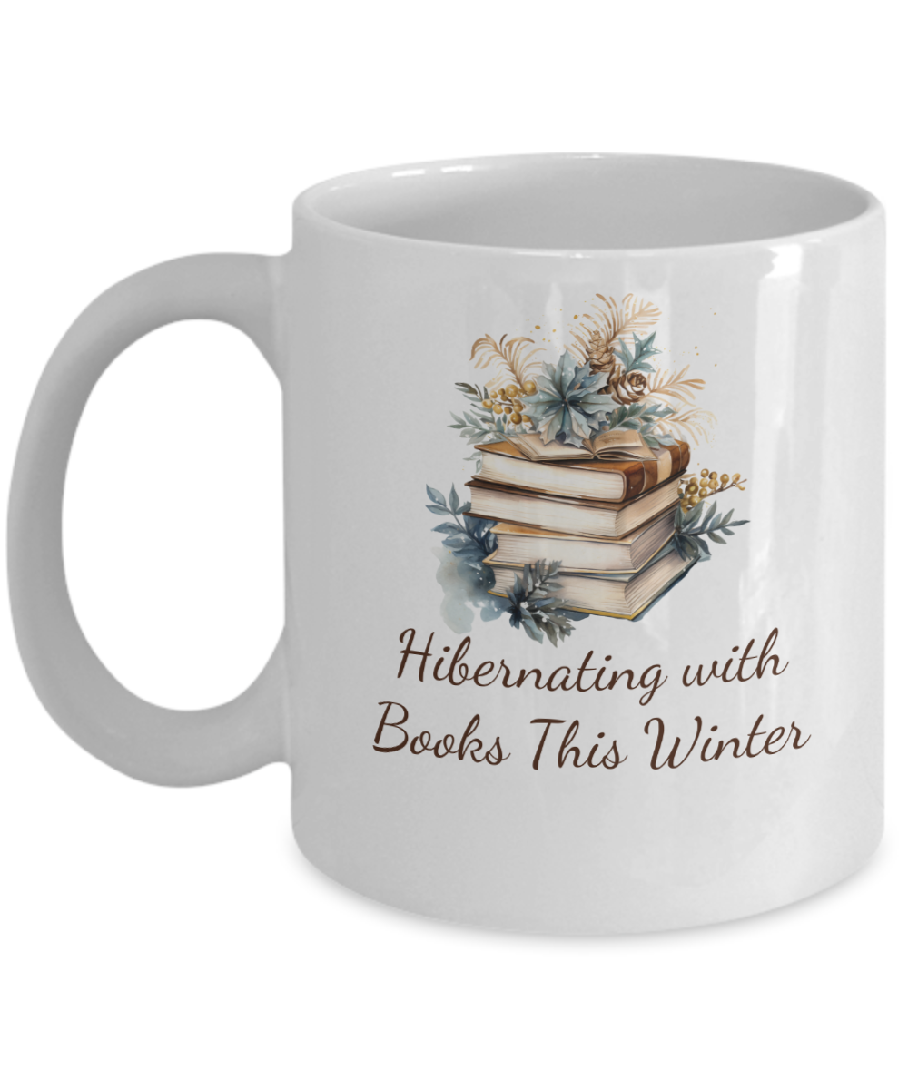 Cozy Winter Reading Mug, Book Lover Coffee Mug, Reading Mug, Winter Bookish Coffee Mug, Book Lover Mug, Reading Coffee Mug