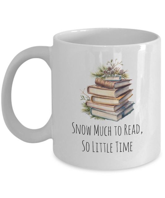 Cozy Winter Reading Mug, Reading Mug, Winter Bookish Coffee Mug, Book Lover Mug, Book Lover Coffee Mug, Reading Coffee Mug