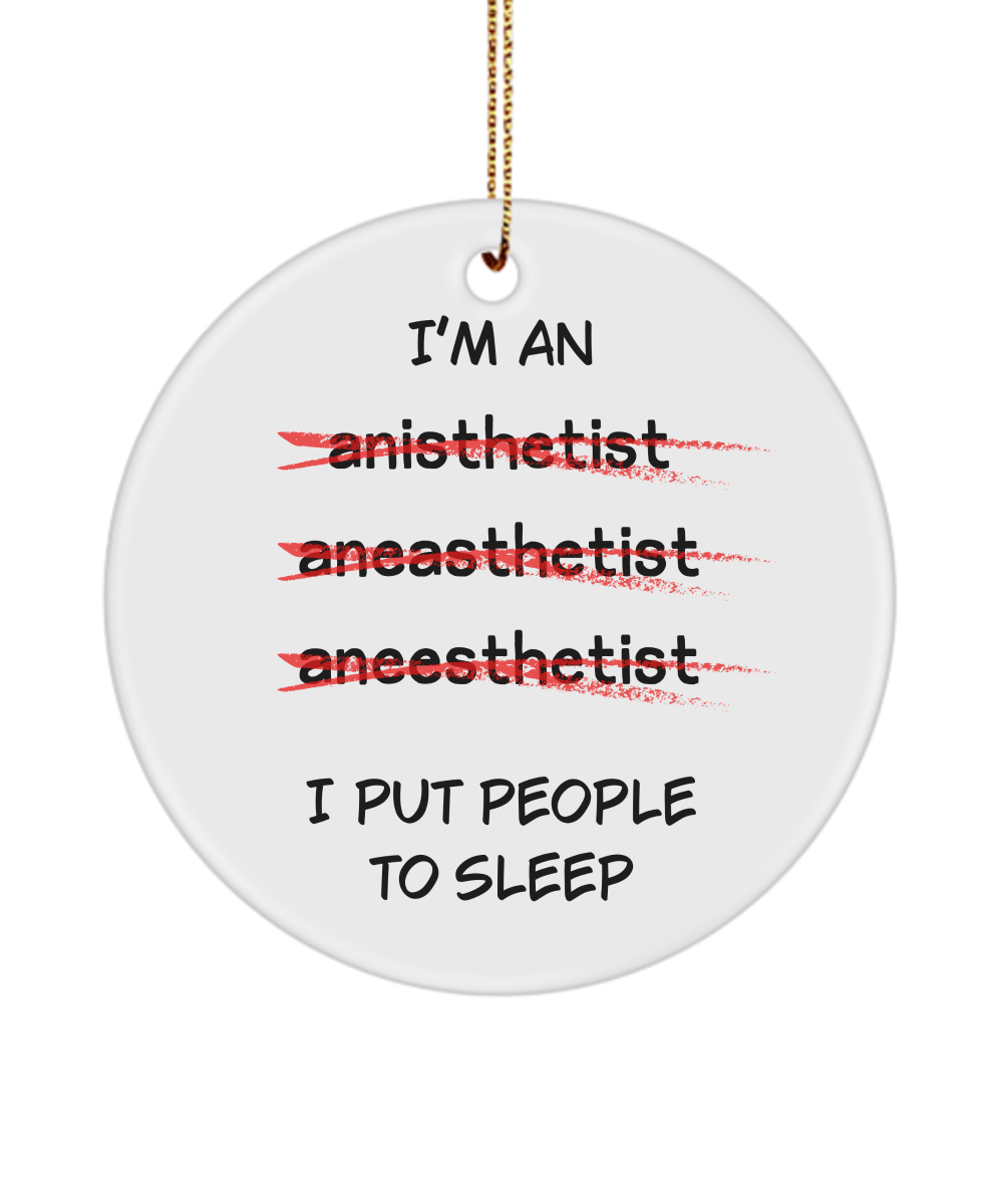 Anesthesiologist Gift,  Gift for Anesthesiologist, Nurse Anesthetist Mug, Crna Gift, Anesthesiology Gift, Anesthesia Gift, Crna Gift