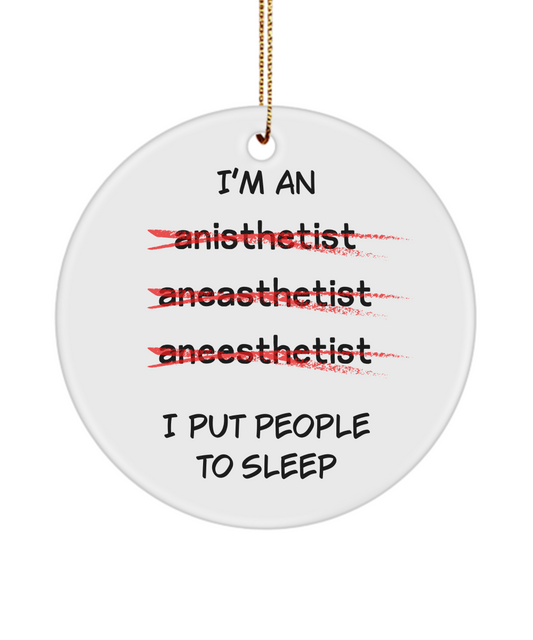 Anesthesiologist Gift,  Gift for Anesthesiologist, Nurse Anesthetist Mug, Crna Gift, Anesthesiology Gift, Anesthesia Gift, Crna Gift