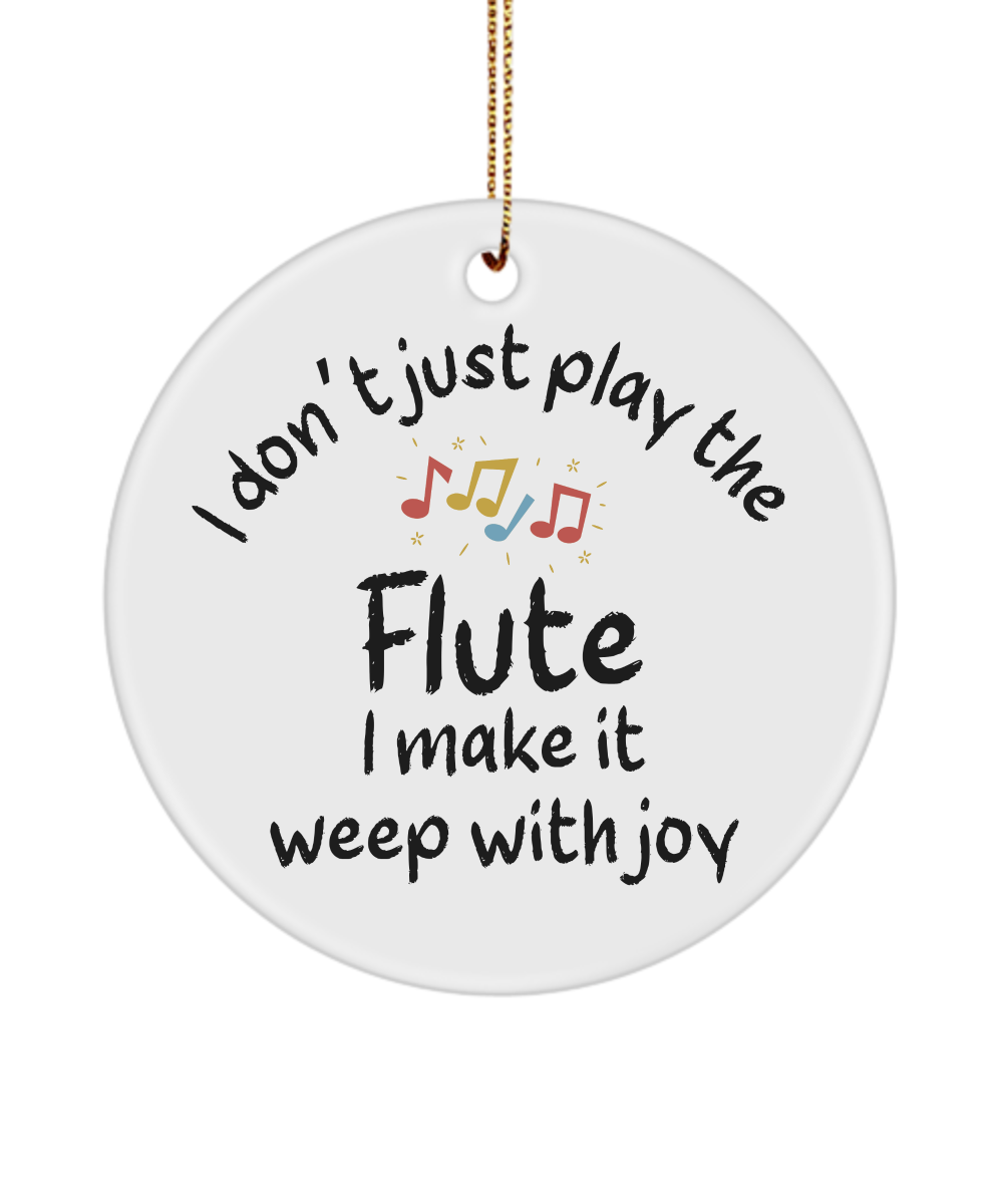 Flute Ornament, Gifts For Musicians, Gift For Flute Player, Music Gift, Music Lover Gift, Musician Gifts