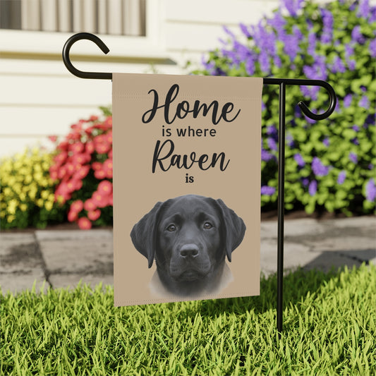 Personalized Dog Garden Flag | Custom Pet Memorial & Dog Lover Yard Banner | Double-Sided Outdoor Flag